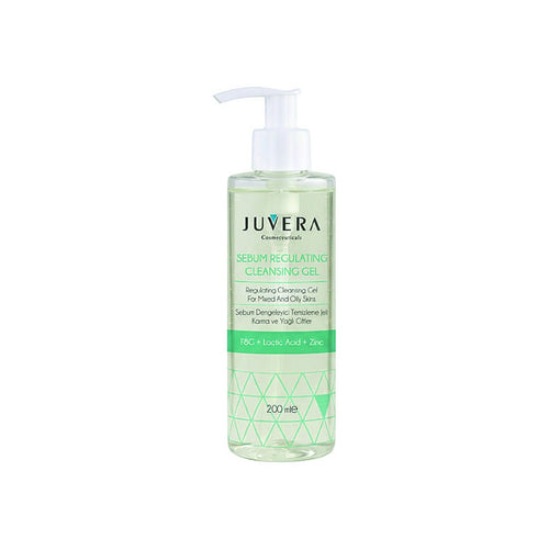 JUVERA Sebum Regulating Cleansing Gel 200 ml Flasche